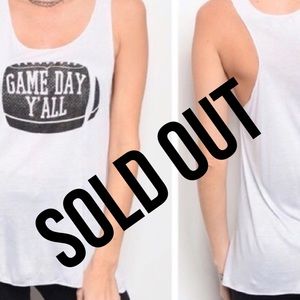 Game Day Y’all Football Tank Top